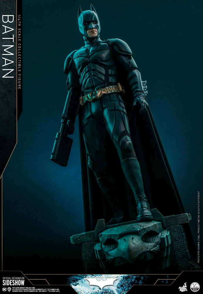 Maybang's Collectibles Hot Toys DC Comics Batman The Dark Knight Trilogy Batman 1/4 Quarter Scale Collectibles Figure 6 Maybang's Collectibles Hot Toys DC Comics Batman The Dark Knight Trilogy Batman 1/4 Quarter Scale Collectibles Figure