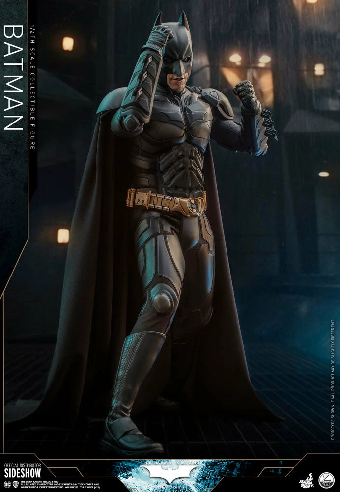 Maybang's Collectibles Hot Toys DC Comics Batman The Dark Knight Trilogy Batman 1/4 Quarter Scale Collectibles Figure 8 Maybang's Collectibles Hot Toys DC Comics Batman The Dark Knight Trilogy Batman 1/4 Quarter Scale Collectibles Figure