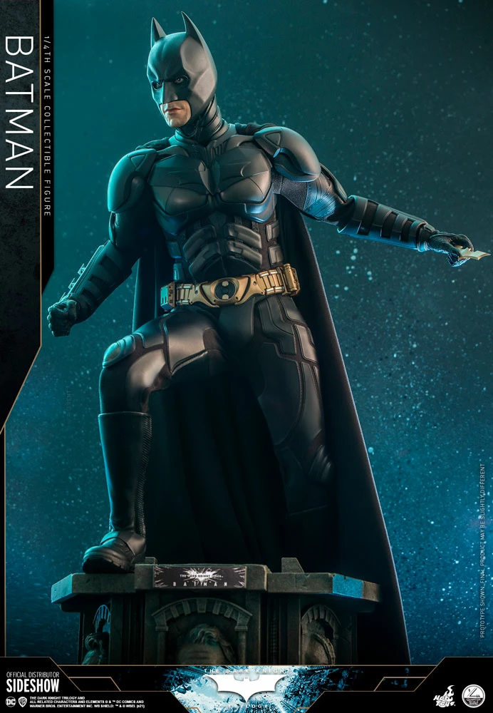 Maybang's Collectibles Hot Toys DC Comics Batman The Dark Knight Trilogy Batman 1/4 Quarter Scale Collectibles Figure 12 Maybang's Collectibles Hot Toys DC Comics Batman The Dark Knight Trilogy Batman 1/4 Quarter Scale Collectibles Figure