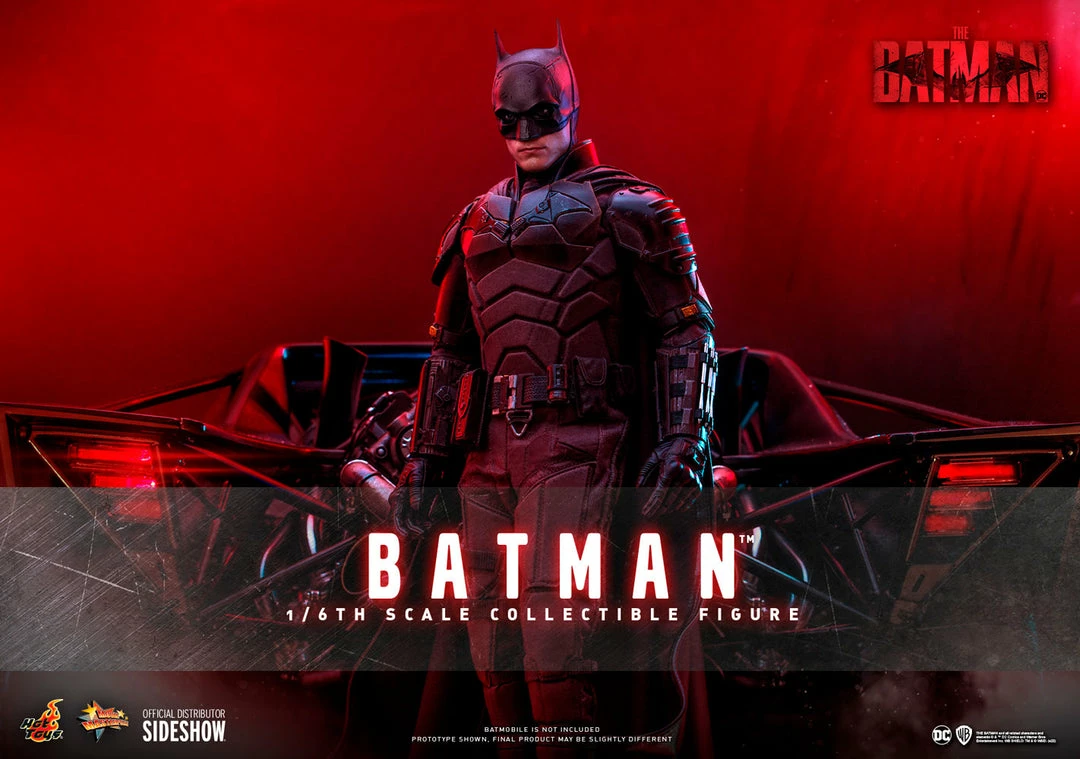Maybang's Collectibles Hot Toys DC Comics The Batman: Batman 1/6 Scale 12" Collectible Figure 1 Maybang's Collectibles Hot Toys DC Comics The Batman: Batman 1/6 Scale 12" Collectible Figure