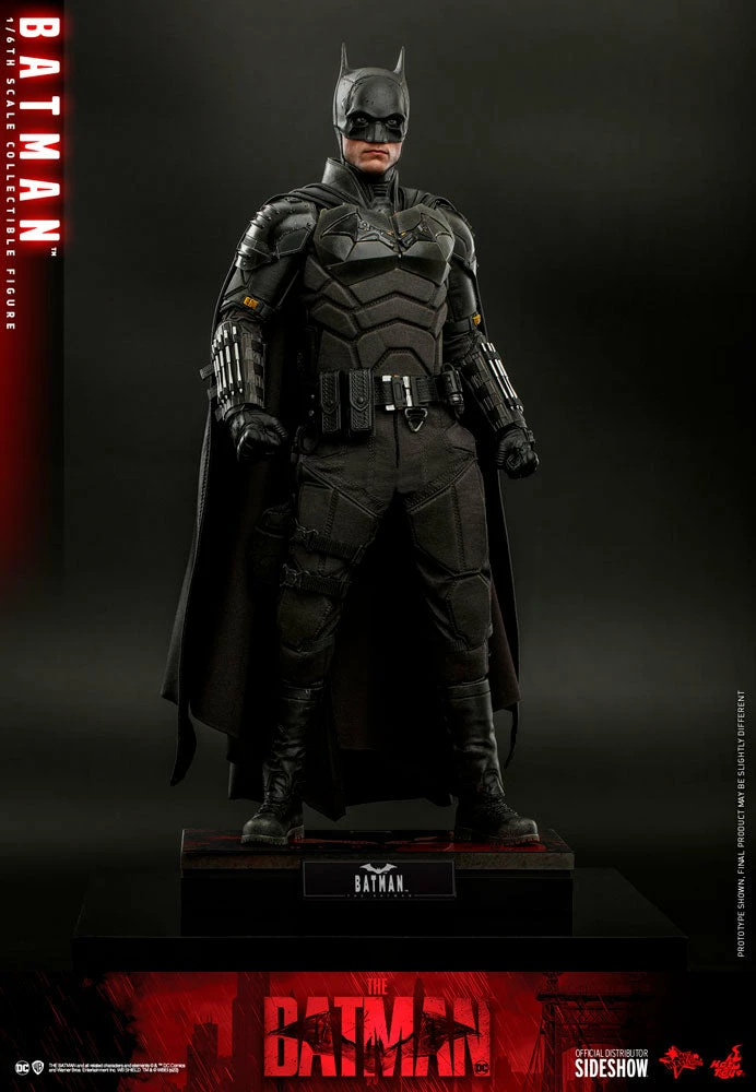 Maybang's Collectibles Hot Toys DC Comics The Batman: Batman 1/6 Scale 12" Collectible Figure 2 Maybang's Collectibles Hot Toys DC Comics The Batman: Batman 1/6 Scale 12" Collectible Figure