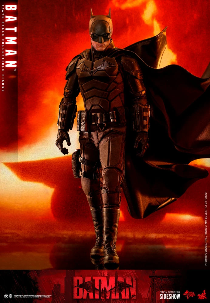Maybang's Collectibles Hot Toys DC Comics The Batman: Batman 1/6 Scale 12" Collectible Figure 3 Maybang's Collectibles Hot Toys DC Comics The Batman: Batman 1/6 Scale 12" Collectible Figure