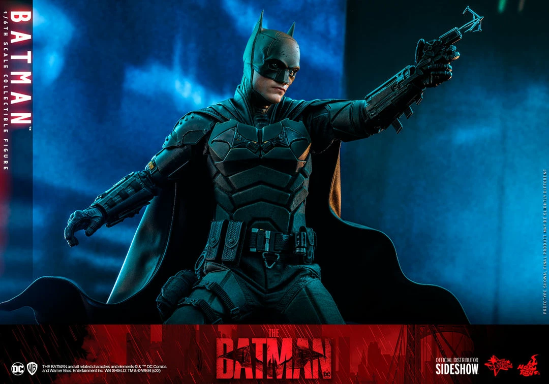 Maybang's Collectibles Hot Toys DC Comics The Batman: Batman 1/6 Scale 12" Collectible Figure 11 Maybang's Collectibles Hot Toys DC Comics The Batman: Batman 1/6 Scale 12" Collectible Figure