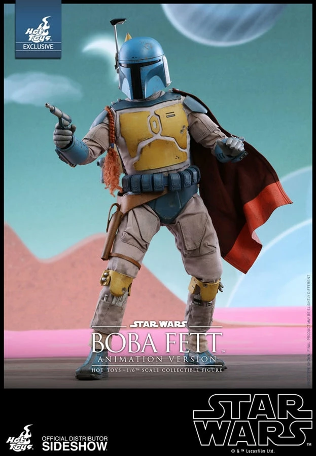 Vendor-unknown Hot Toys Star Wars Boba Fett (Animation Version) 1/6 Scale 12" Figure 2 Vendor-unknown Hot Toys Star Wars Boba Fett (Animation Version) 1/6 Scale 12" Figure