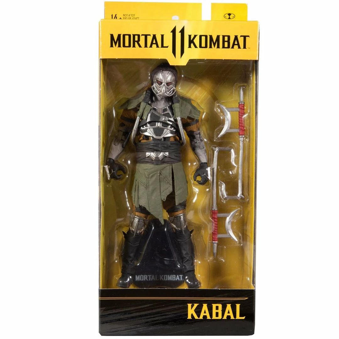Maybang's Collectibles McFarlane Toys McFarlane Mortal Kombat Series 6 Kabal Action Figure 8 Maybang's Collectibles McFarlane Toys McFarlane Mortal Kombat Series 6 Kabal Action Figure