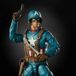 Maybang's Collectibles Hasbro Marvel Comics 80th Anniversary Marvel Legends Ultimate Captain America 6-Inch Action Figure With Motorcycle