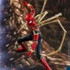 Vendor-unknown Hot Toys Marvel Avengers Infinity War Spider-Man Iron Spider Suit 1/6 Scale 12" Action Figure