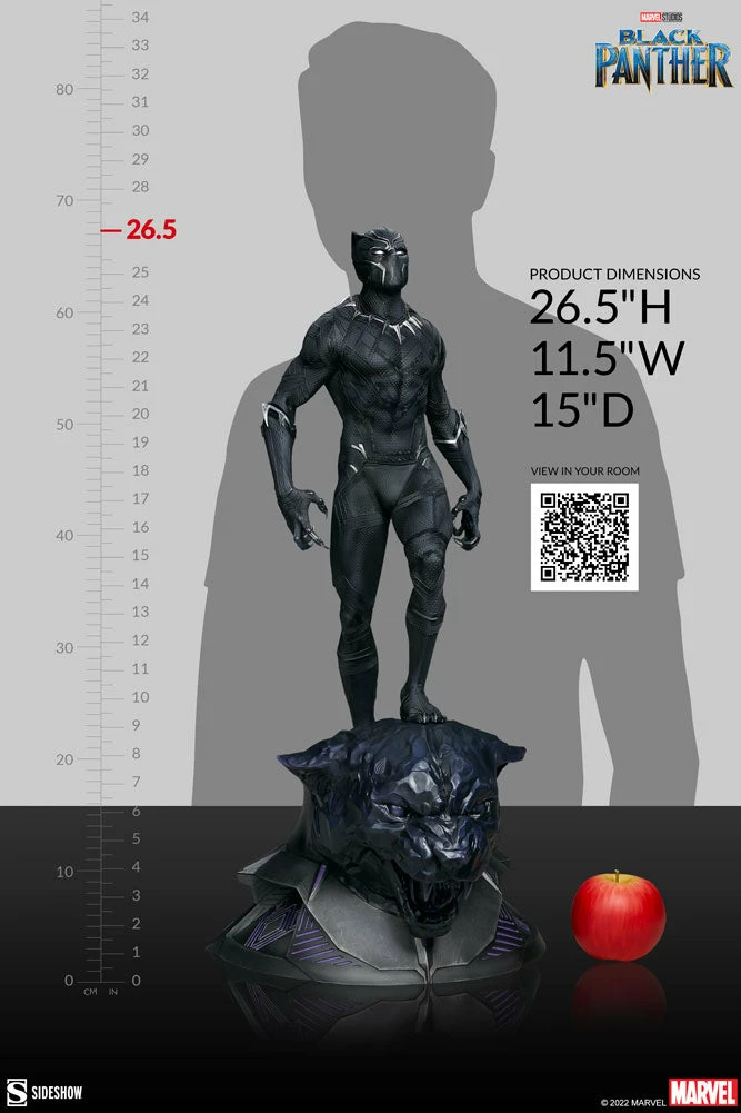 Maybang's Collectibles Sideshow Marvel Comics Black Panther: Black Panther Premium Format Figure Statue Sideshow Collectibles 6 Maybang's Collectibles Sideshow Marvel Comics Black Panther: Black Panther Premium Format Figure Statue Sideshow Collectibles