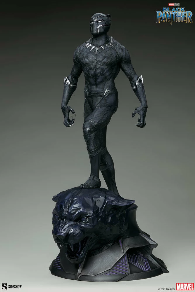 Maybang's Collectibles Sideshow Marvel Comics Black Panther: Black Panther Premium Format Figure Statue Sideshow Collectibles 7 Maybang's Collectibles Sideshow Marvel Comics Black Panther: Black Panther Premium Format Figure Statue Sideshow Collectibles