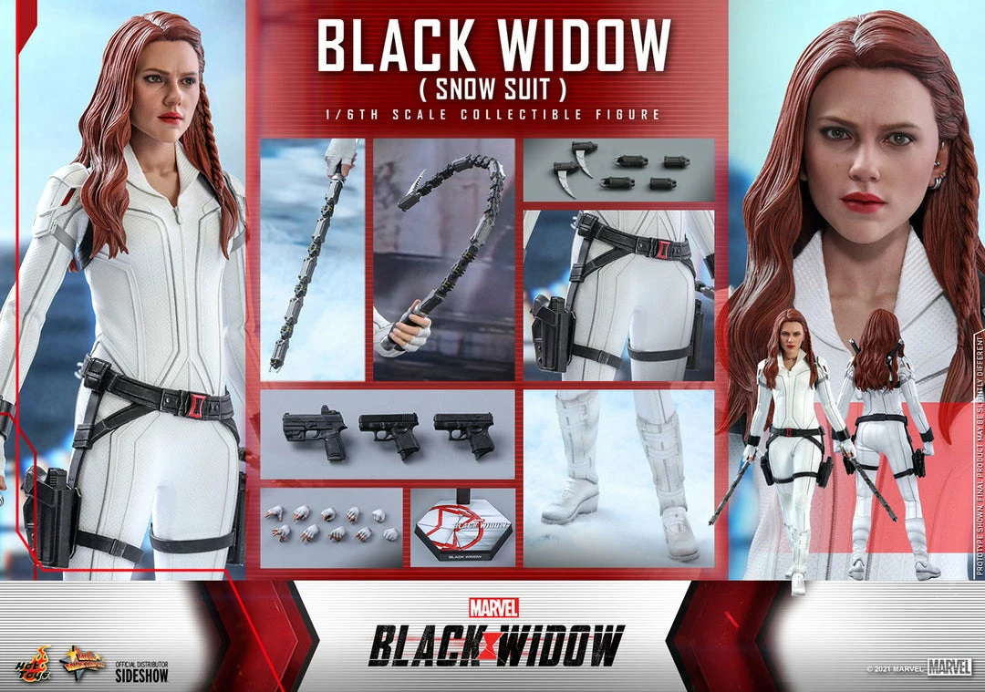 Maybang's Collectibles Hot Toys Marvel Comics Black Widow Black Widow (Snow Suit Version) 1/6 Scale Collectible Figure 19 Maybang's Collectibles Hot Toys Marvel Comics Black Widow Black Widow (Snow Suit Version) 1/6 Scale Collectible Figure
