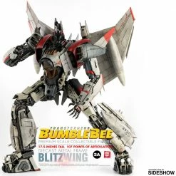 Vendor-unknown ThreeA Transformers Bumblebee (2018) Blitzwing Premium Scale Die-Cast Metal Collectible Figure 27 Vendor-unknown ThreeA Transformers Bumblebee (2018) Blitzwing Premium Scale Die-Cast Metal Collectible Figure