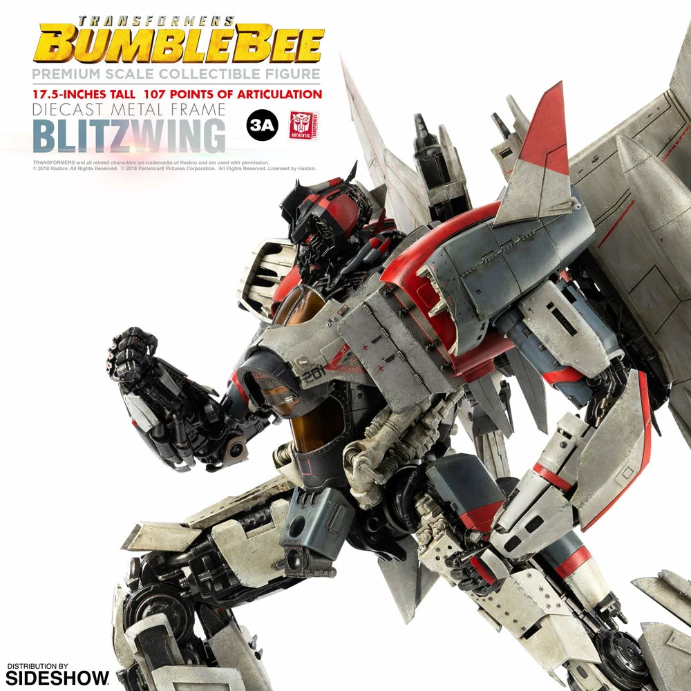 Vendor-unknown ThreeA Transformers Bumblebee (2018) Blitzwing Premium Scale Die-Cast Metal Collectible Figure 5 Vendor-unknown ThreeA Transformers Bumblebee (2018) Blitzwing Premium Scale Die-Cast Metal Collectible Figure