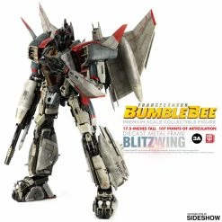 Vendor-unknown ThreeA Transformers Bumblebee (2018) Blitzwing Premium Scale Die-Cast Metal Collectible Figure 30 Vendor-unknown ThreeA Transformers Bumblebee (2018) Blitzwing Premium Scale Die-Cast Metal Collectible Figure