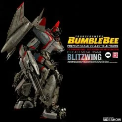 Vendor-unknown ThreeA Transformers Bumblebee (2018) Blitzwing Premium Scale Die-Cast Metal Collectible Figure 38 Vendor-unknown ThreeA Transformers Bumblebee (2018) Blitzwing Premium Scale Die-Cast Metal Collectible Figure