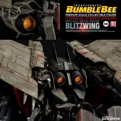 Vendor-unknown ThreeA Transformers Bumblebee (2018) Blitzwing Premium Scale Die-Cast Metal Collectible Figure 43 Vendor-unknown ThreeA Transformers Bumblebee (2018) Blitzwing Premium Scale Die-Cast Metal Collectible Figure