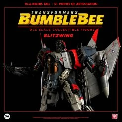 Maybang's Collectibles ThreeA Toys Transformers Blitzwing DLX Collectible Figure