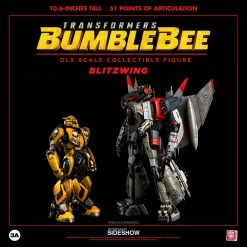 Maybang's Collectibles ThreeA Toys Transformers Blitzwing DLX Collectible Figure