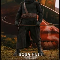 Maybang's Collectibles Hot Toys Star Wars The Mandalorian - Television Masterpiece Series Boba Fett (Deluxe Version) 2 Pack 1/6 Scale 12