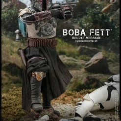 Maybang's Collectibles Hot Toys Star Wars The Mandalorian - Television Masterpiece Series Boba Fett (Deluxe Version) 2 Pack 1/6 Scale 12
