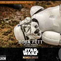 Maybang's Collectibles Hot Toys Star Wars The Mandalorian - Television Masterpiece Series Boba Fett (Deluxe Version) 2 Pack 1/6 Scale 12