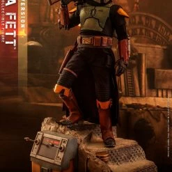 Maybang's Collectibles Hot Toys Star Wars The Mandalorian Quarter Scale Series - The Book Of Boba Fett Boba Fett (Deluxe Version) 1/4 Quarter Scale Collectible Figure