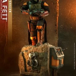Maybang's Collectibles Hot Toys Star Wars The Mandalorian Quarter Scale Series - The Book Of Boba Fett Boba Fett (Deluxe Version) 1/4 Quarter Scale Collectible Figure