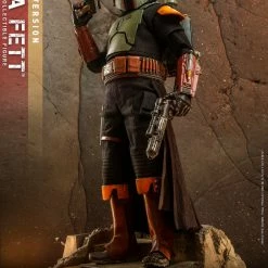 Maybang's Collectibles Hot Toys Star Wars The Mandalorian Quarter Scale Series - The Book Of Boba Fett Boba Fett (Deluxe Version) 1/4 Quarter Scale Collectible Figure