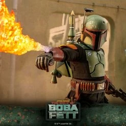Maybang's Collectibles Hot Toys Star Wars The Mandalorian Quarter Scale Series - The Book Of Boba Fett Boba Fett (Deluxe Version) 1/4 Quarter Scale Collectible Figure