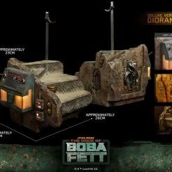 Maybang's Collectibles Hot Toys Star Wars The Mandalorian Quarter Scale Series - The Book Of Boba Fett Boba Fett (Deluxe Version) 1/4 Quarter Scale Collectible Figure