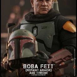 Maybang's Collectibles Hot Toys Star Wars The Mandalorian - Television Masterpiece Series Boba Fett (Repaint Armor) And The Thorne 1/6 Scale 12