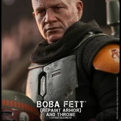 Maybang's Collectibles Hot Toys Star Wars The Mandalorian - Television Masterpiece Series Boba Fett (Repaint Armor) And The Thorne 1/6 Scale 12