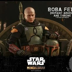 Maybang's Collectibles Hot Toys Star Wars The Mandalorian - Television Masterpiece Series Boba Fett (Repaint Armor) And The Thorne 1/6 Scale 12