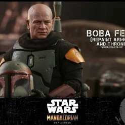 Maybang's Collectibles Hot Toys Star Wars The Mandalorian - Television Masterpiece Series Boba Fett (Repaint Armor) And The Thorne 1/6 Scale 12