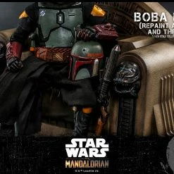 Maybang's Collectibles Hot Toys Star Wars The Mandalorian - Television Masterpiece Series Boba Fett (Repaint Armor) And The Thorne 1/6 Scale 12