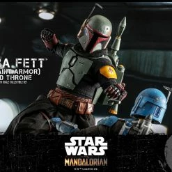Maybang's Collectibles Hot Toys Star Wars The Mandalorian - Television Masterpiece Series Boba Fett (Repaint Armor) And The Thorne 1/6 Scale 12