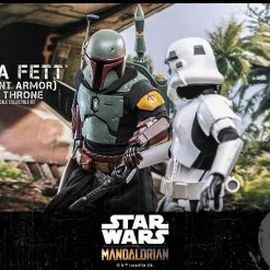 Maybang's Collectibles Hot Toys Star Wars The Mandalorian - Television Masterpiece Series Boba Fett (Repaint Armor) And The Thorne 1/6 Scale 12