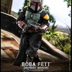 Maybang's Collectibles Hot Toys Star Wars The Mandalorian - Television Masterpiece Series Boba Fett (Repaint Armor) 1/6 Scale 12