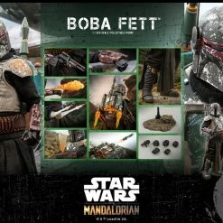 Maybang's Collectibles Hot Toys Star Wars The Mandalorian - Television Masterpiece Series Boba Fett 1/6 Scale 12