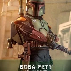 Maybang's Collectibles Hot Toys Star Wars The Mandalorian Quarter Scale Series - The Book Of Boba Fett Boba Fett 1/4 Quarter Scale Collectible Figure