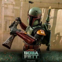 Maybang's Collectibles Hot Toys Star Wars The Mandalorian Quarter Scale Series - The Book Of Boba Fett Boba Fett 1/4 Quarter Scale Collectible Figure