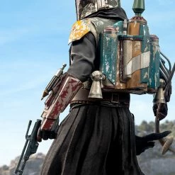 Maybang's Collectibles Sideshow Star Wars The Mandalorian Boba Fett Premium Format Figure Statue Sideshow Collectibles