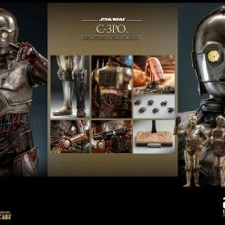 Maybang's Collectibles Hot Toys Star Wars Episode II Attack Of The Clones C-3PO 1/6 Scale 12