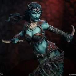 Vendor-unknown Sideshow Court Of The Dead Collectibles Gallevarbe: Eyes Of The Queen Premium Format Figure Statue Sideshow Collectibles