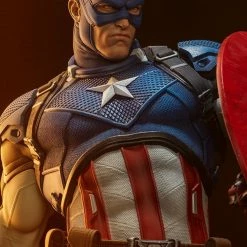 Vendor-unknown Sideshow Marvel Comics Captain America Premium Format Figure Statue