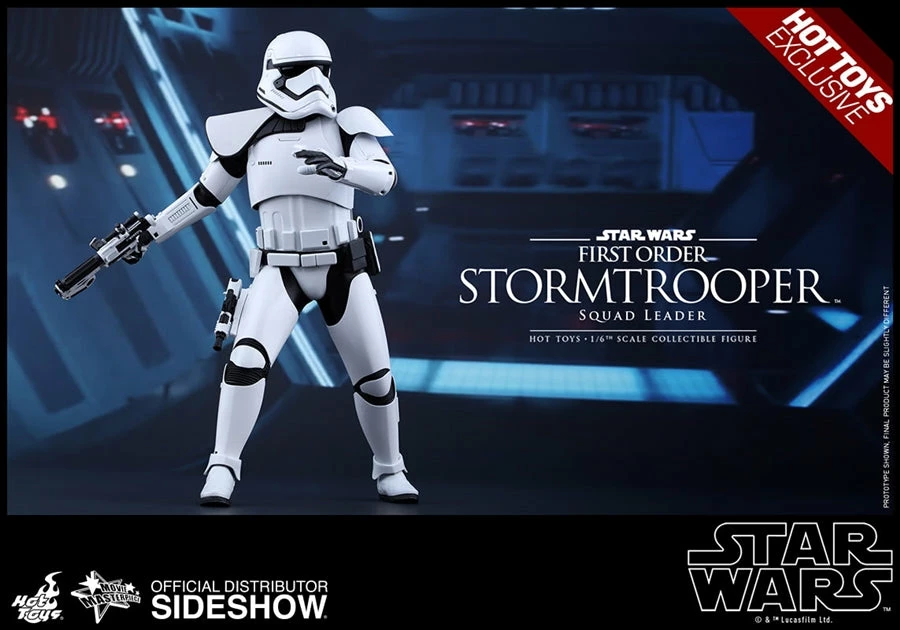 Vendor-unknown Hot Toys Star Wars Episode VII The Force Awakens First Order Stormtrooper (Squad Leader Exclusive) 1/6 Scale 12" Figure 9 Vendor-unknown Hot Toys Star Wars Episode VII The Force Awakens First Order Stormtrooper (Squad Leader Exclusive) 1/6 Scale 12" Figure