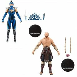 Maybang's Collectibles McFarlane Toys Mortal Kombat XI Series 3 7-Inch Action Figure Set Kitana & Baraka