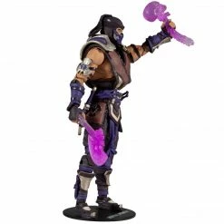 Maybang's Collectibles McFarlane Mortal Kombat Series 5 Action Figure Set Of 4 Liu Kang, Shao Kahn, Scorpion In The Shadows Variant & Sub-Zero Winter Purple Variant