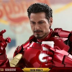 Vendor-unknown Hot Toys Marvel Iron Man 2 Iron Man Mark IV Diecast Figure With Suit-up Gantry 1/6 Scale Figure Set