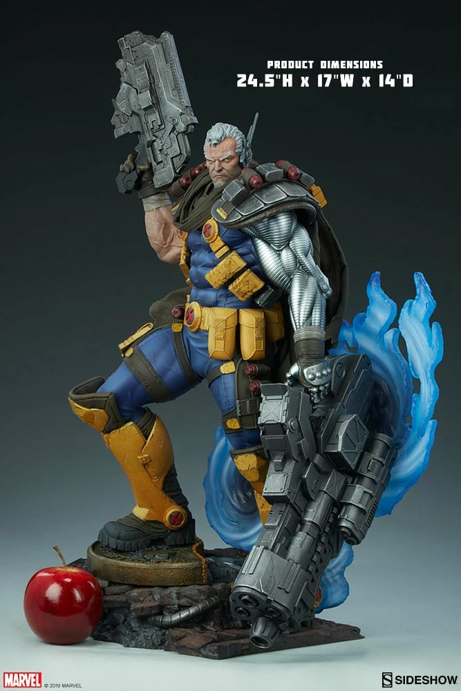 Maybang's Collectibles Sideshow Marvel Comics X-Men Cable Premium Format Figure Statue Sideshow Collectibles 4 Maybang's Collectibles Sideshow Marvel Comics X-Men Cable Premium Format Figure Statue Sideshow Collectibles