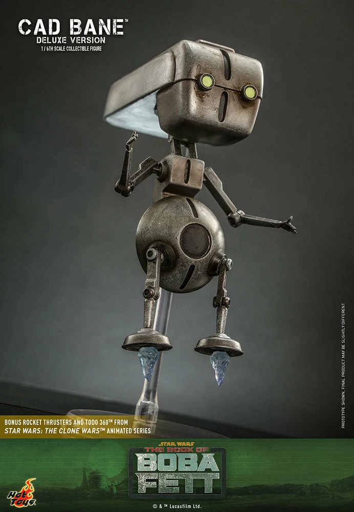 Maybang's Collectibles Hot Toys Star Wars The Book Of Boba Fett - Television Masterpiece Series Cad Bane (Deluxe Version) 1/6 Scale 12" Collectible Figure 6 Maybang's Collectibles Hot Toys Star Wars The Book Of Boba Fett - Television Masterpiece Series Cad Bane (Deluxe Version) 1/6 Scale 12" Collectible Figure